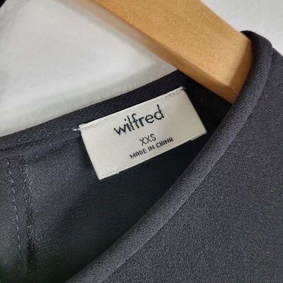 Wilfred Fleurette Ruffle Cap Sleeve Cropped Wide Leg Jumpsuit XXS - Picture 9 of 14